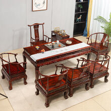 红木茶桌图片大全 各种款式红木茶桌产品图欣赏【15图