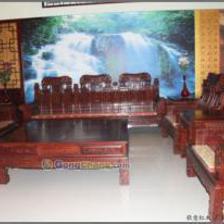 供应浙江金华东阳红木家具沙发价格非洲酸枝麒麟大奔十一件套_家居家具_世界工厂网中国产品信息库