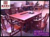 供应浙江金华东阳康华红木非洲花梨明式茶台——典雅家居，品质之选