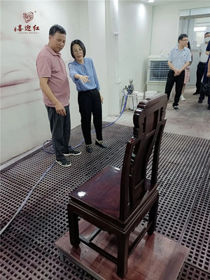 凝心聚力，共话发展 东阳市副市长龚杭娟带队调研喜迎红红木